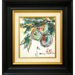 池田 秀郎「静物」油絵・F6号□象元会会員□花やバイオリン等の静物画