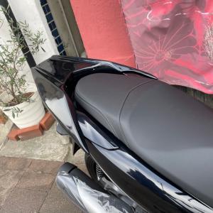 PCX(JF81KF30) デビルマスク 黒ゲルコート : バイクカスタムパーツ