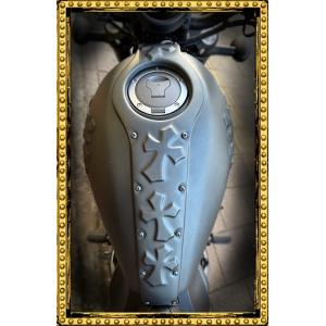 レブル250/300/500 タンクカバー ブラック K-SPEED : モトパーツ