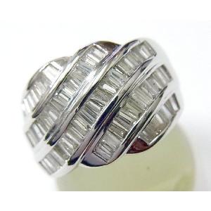 ダイヤデザインリング　プラチナPt900刻印あり　ダイヤ2ct刻印あり pt900 2.0ct フラワー ダイヤモンド リング レディース 指輪 刻印無料