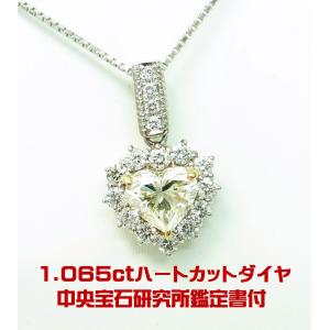 目玉商品 天然ダイヤモンド 1.03ct 一粒石 プラチナ ペンダント
