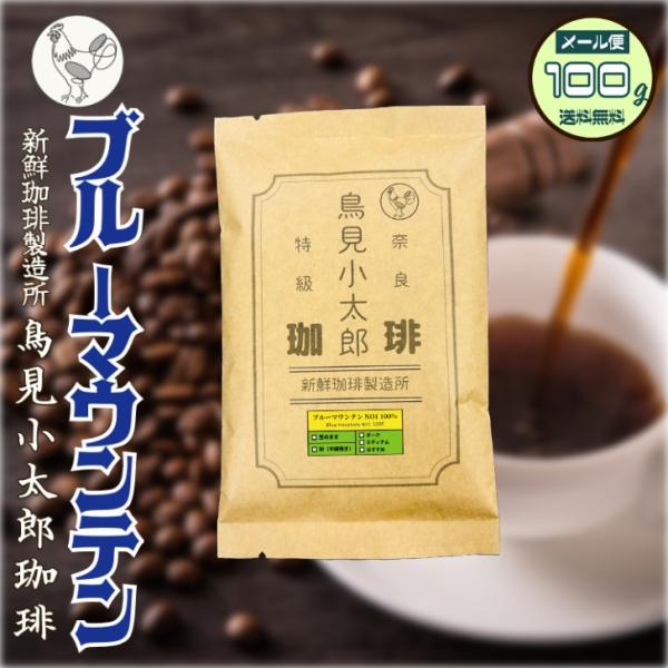 コーヒー豆 お試し 最高鮮度 ブルーマウンテンNO1 100g 鳥見小太郎珈琲