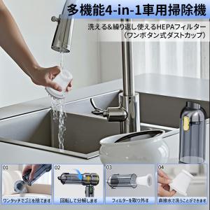 ハンディクリーナー コードレス掃除機 4680...の詳細画像5