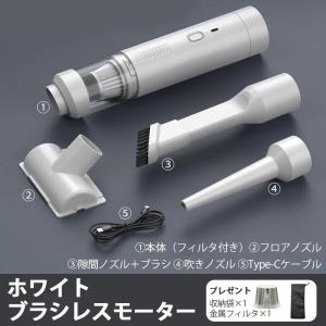 ハンディクリーナー 掃除機 車載ハンディ掃除機...の詳細画像1
