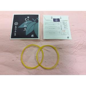 京都鳥羽屋謹製　初音(はつね)　三味線糸(絹糸)銀付き二本入り