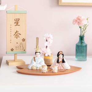 ササキ工芸 木製ひな人形DXセット 桐箱入り 天然木 TOY-HINA-DX(雛人形