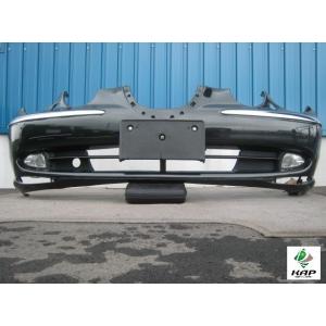 ダイハツ☆ミラ カスタム L275S 純正 フロントバンパー プラムブラウン