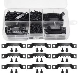 ZADAFINA 額縁吊り金具 100個セット 鋸歯吊り 壁掛けフック