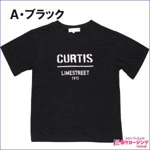 紳士 柄 プリント Tシャツ 半袖 綿混 丸首...の詳細画像2