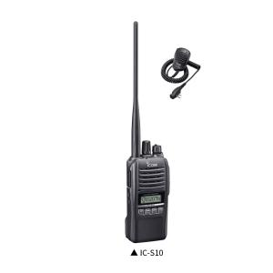 IC-S10アイコム(ICOM) 144/430MHzアマチュア無線 5W HM-158LAセット