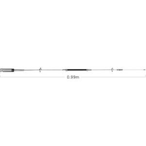 NR950M 第一電波工業144/430/900MHz帯＆エアーバンド/150/300/450/800MHz帯受信対応8バンドノンラジアルモービルアンテナ｜kotobukicq