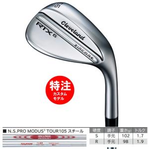 （カスタムモデル）2023 クリーブランド RTX6 ZIPCORE ウェッジ  N.S.PRO MODUS3 TOUR105 スチール(21000)｜kotobukigolf