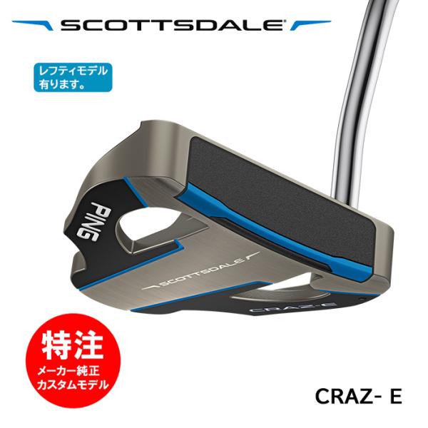 2025 PING SCOTTSDALE CRAZ-E/ピン スコッツデール パター クレイジー[日...