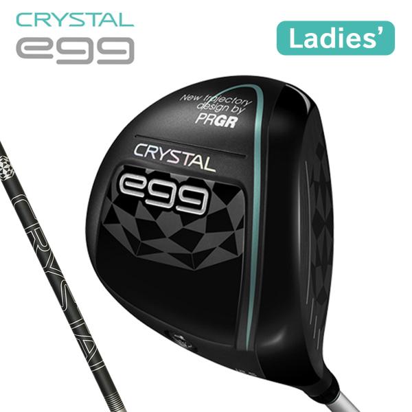 レディース プロギア CRYSTAL egg DRIVER クリスタルエッグ ドライバー 標準シャフ...