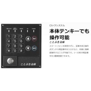 金庫 テンキー式 耐火金庫 LIFT-146B...の詳細画像4