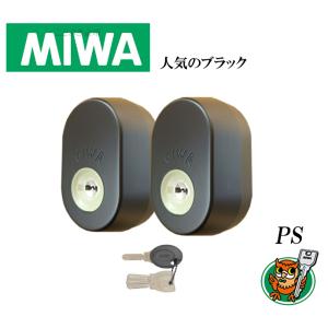 MIWA 美和ロック GAF+FE DN PR交換用シリンダー 三協アルミ 新日軽 2個