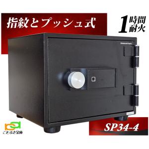 エーコー（EIKO） 家庭用 小型 耐火金庫 テンキー式 プッシュ式 A4収納