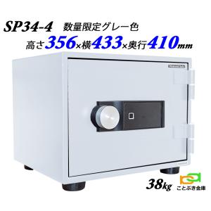 金庫 小型 家庭用 指紋認証式 耐火金庫 SP30-1 (テンキーも装備) 期間