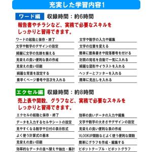 パソコン・エクセル・ワード教材DVD・動画でら...の詳細画像3