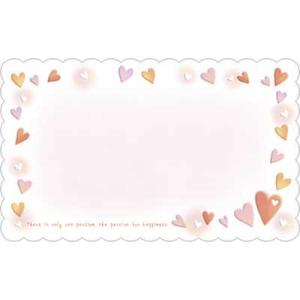 ファンタジーカード　ラブハート　15枚入り　16-785　メッセージカード　株式会社ササガワ