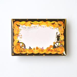 封筒付多目的カード　ハロウィン　ミニカード　CGATC1132　 カード×5　封筒×5　クリエイトジ...