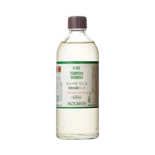 ホルベイン　画用液 200ml O425 テンペラワニス