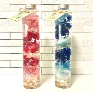 ハーバリウム マリンブルー イエロー ピンク ...の詳細画像1