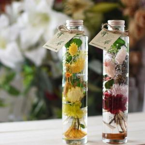 deuxRドライフラワー ハーバリウム 3本セット植物標本ボタニカルボトル deuxRドライフラワー ハーバリウム 3本セット植物標本ボタニカルボトル