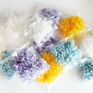 花材 あじさい 小分け 6g ハーバリウム プリザーブドフラワー 花材