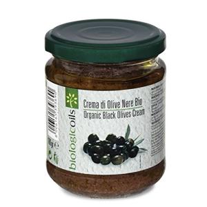 biologicoils有機パスタソース ブラックオリーブ 180g