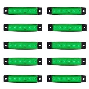 Askelich サイドマーカー ランプ LED 24V 12V トラック デコトラ ドレスアップ 高輝度 防水 IP65 イルミネーション 5色 1