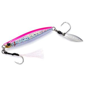 ジギング タコベイト ジャクソン メタルエフェクト ブレード 20g BLP バブリーピンク