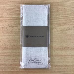布ナプキン ハンカチSサイズ3つ折りタイプ〈リネン〉　送料無料｜kotokara