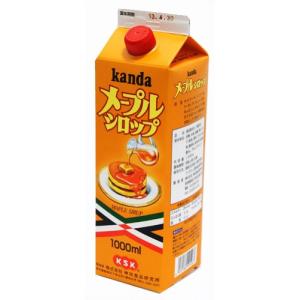 神田食品研究所 メープルシロップ 1000ml