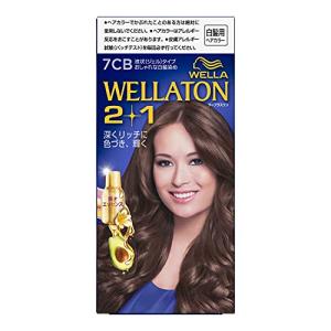 ウエラトーン 2+1 液状タイプ 7CB 明るいナチュラルブラウン 白髪染め 手早く広範囲を染めやすい 医薬部外品