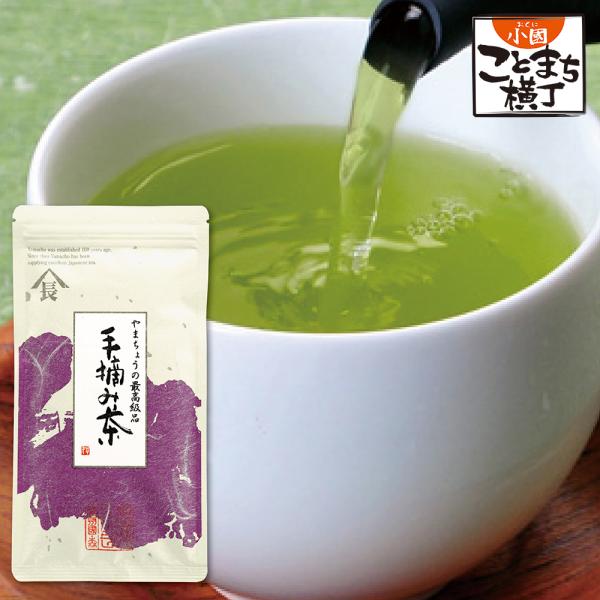 新茶 手摘み茶 100g 茶葉 リーフ 煎茶 深蒸し茶 ギフト 高級 のし 包装 老舗 日本茶 香典...