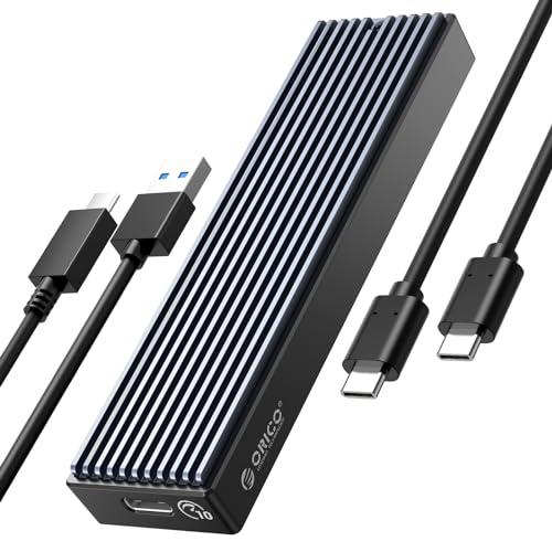 ORICO M.2 NVMe SSD 外付けケース USB 3.2 Gen2 10Gbps高速データ...