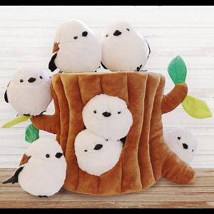 シマエナガぬいぐるみ　1羽　