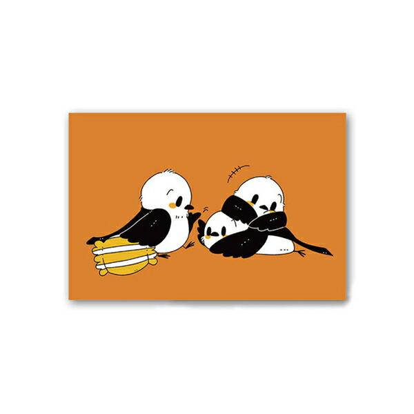 【クリエイティブモーション】ポストカード 5枚セット　★なんでもない日　シマエナガ　◆ゆうパケット対...