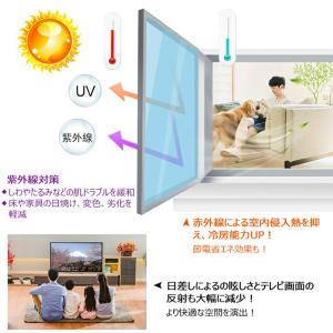 窓ガラスフィルム 窓 遮熱断熱シート 断熱フィ...の詳細画像2