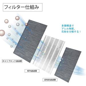 シャープ 空気清浄機交換フィルター 集じん・脱...の詳細画像3