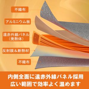 パネルヒーター 足元ヒーター 足元暖房 フット...の詳細画像1