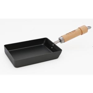 【保証付】【国内正規品】リバーライト 極 JAPAN たまご焼き 小(S) [鉄 フライパン 玉子焼き器]【IH対応】【日本製】