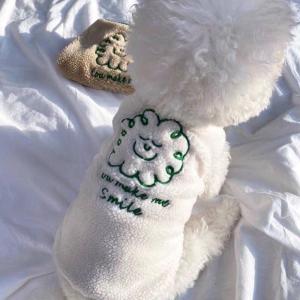 犬の服 秋冬 ドッグウェア 犬服 裏起毛 暖か...の詳細画像1