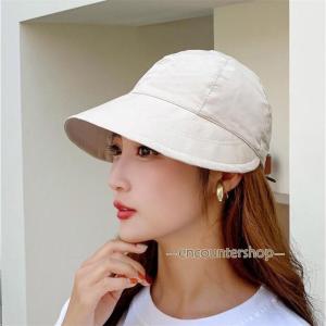 帽子 レディース 春夏用 ハット サイズ調整可...の詳細画像3