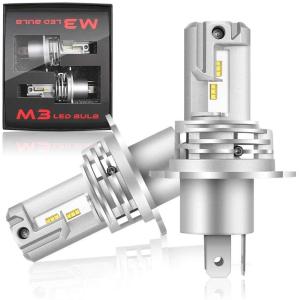 【次回入荷未定お早めに】D4S/R ファンレスLEDヘッドライト D4S/R LEDヘッドライト Hi/Lo切替 車/バイク用 ファンレス 8000lm