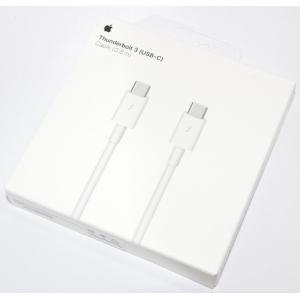 アップル純正  Apple Thunderbolt 3（USB-C）ケーブル（0.8 m）  MQ4H2FE/A  国内純正品｜kou511125