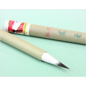 書道筆 双料写巻 上海工芸 火炬牌 中国筆 唐筆の詳細画像1