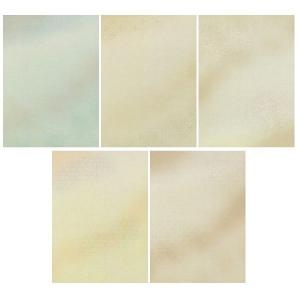 書道半紙 仮名料紙 雁皮紙 かほり 半紙判 50枚 5柄 各10枚