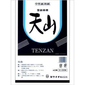 （OA和紙）中性紙和紙 天山 A3 1袋 100枚入｜koubaido